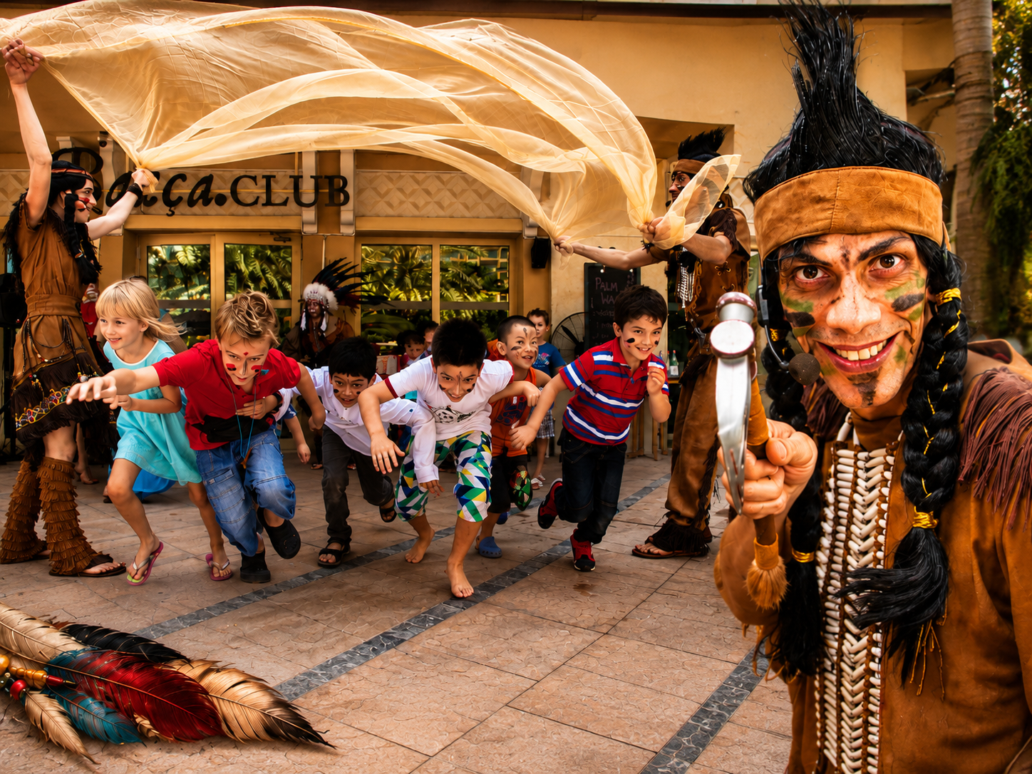 Apache Kids Party